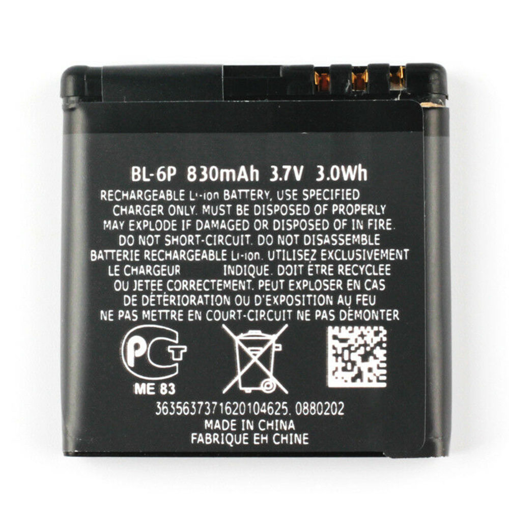 BL-6PノートPCバッテリー
