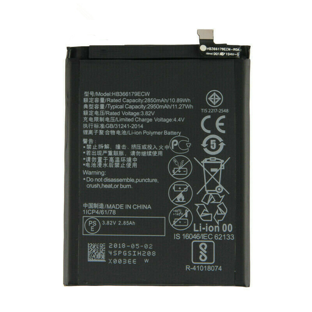 HB366179ECWノートPCバッテリー