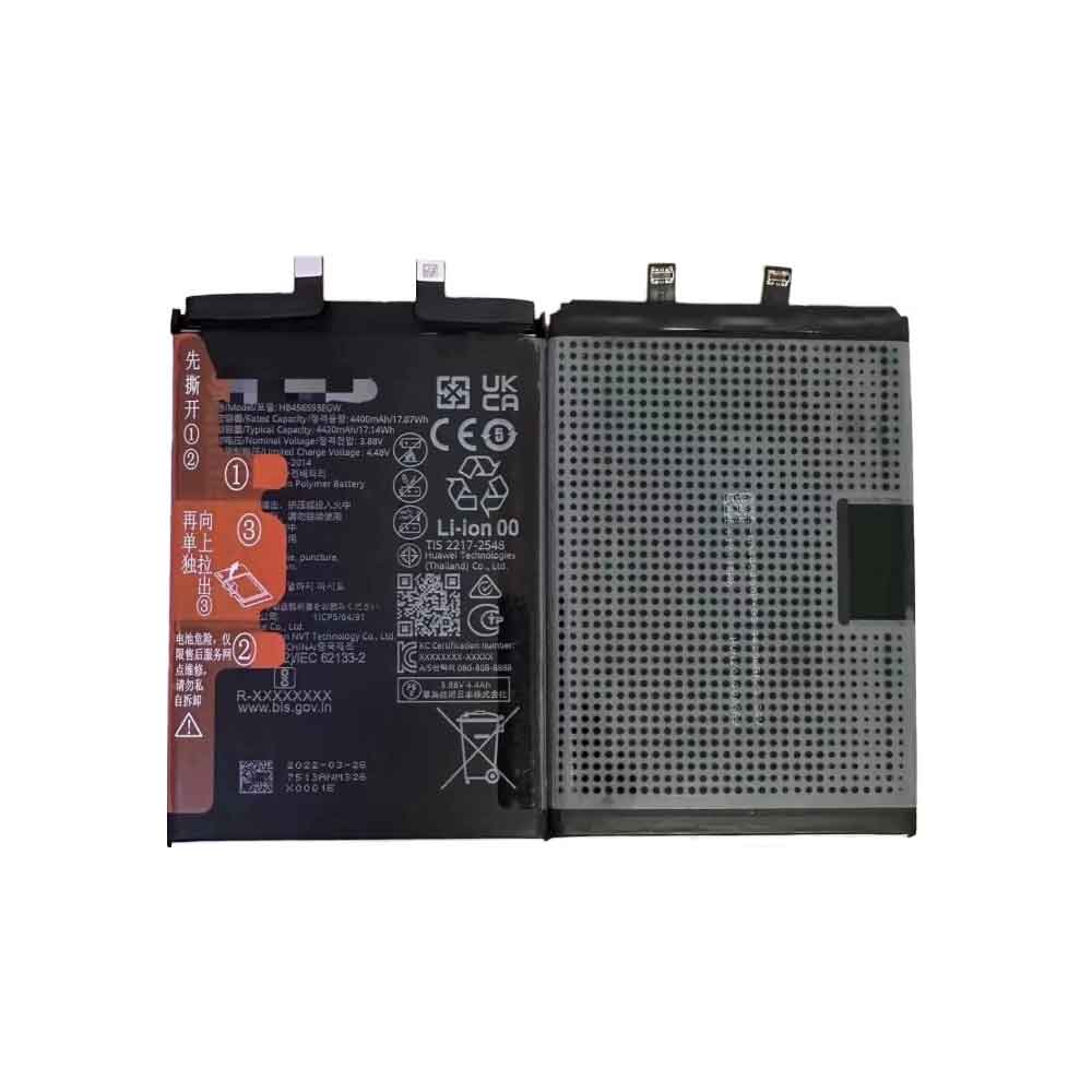 HB456593EGWノートPCバッテリー