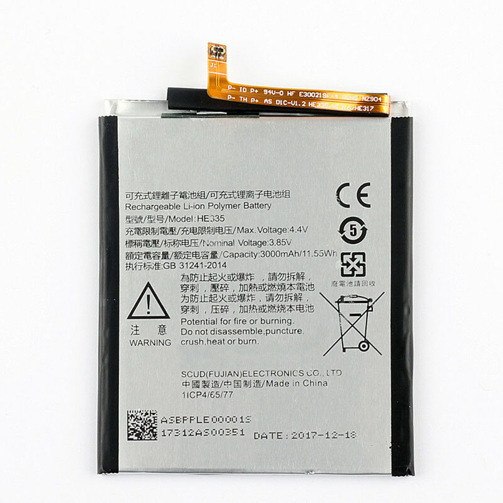 HE335ノートPCバッテリー