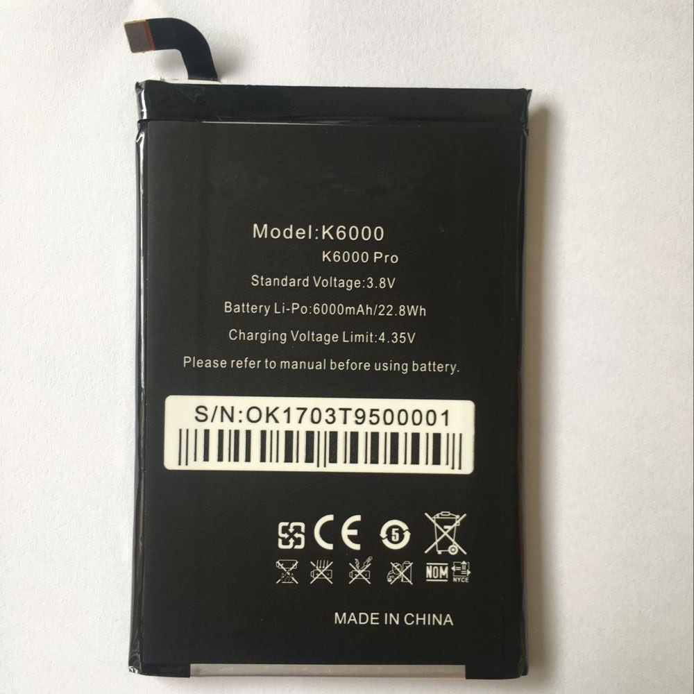 K6000ノートPCバッテリー