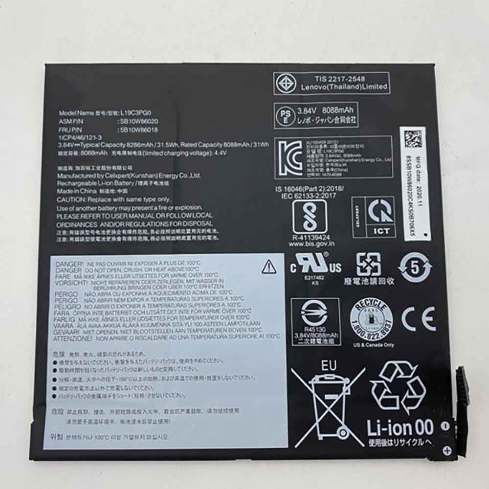 L19C3PG0ノートPCバッテリー