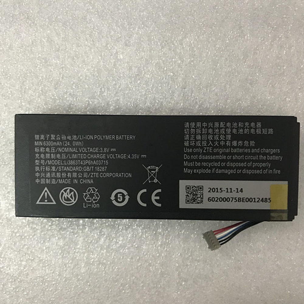 Li3863T43P6hA03715ノートPCバッテリー