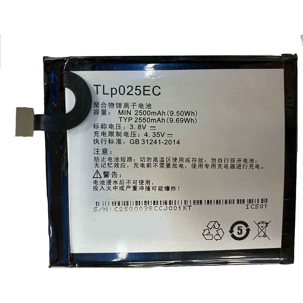 TLp025ECノートPCバッテリー